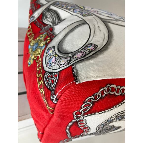 BRIGHTON (XXL) CANVAS WOMENS "ALL THAT GLITTER TOTE" - Picture 11 of 12